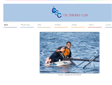 Tablet Screenshot of cal-sailing.org